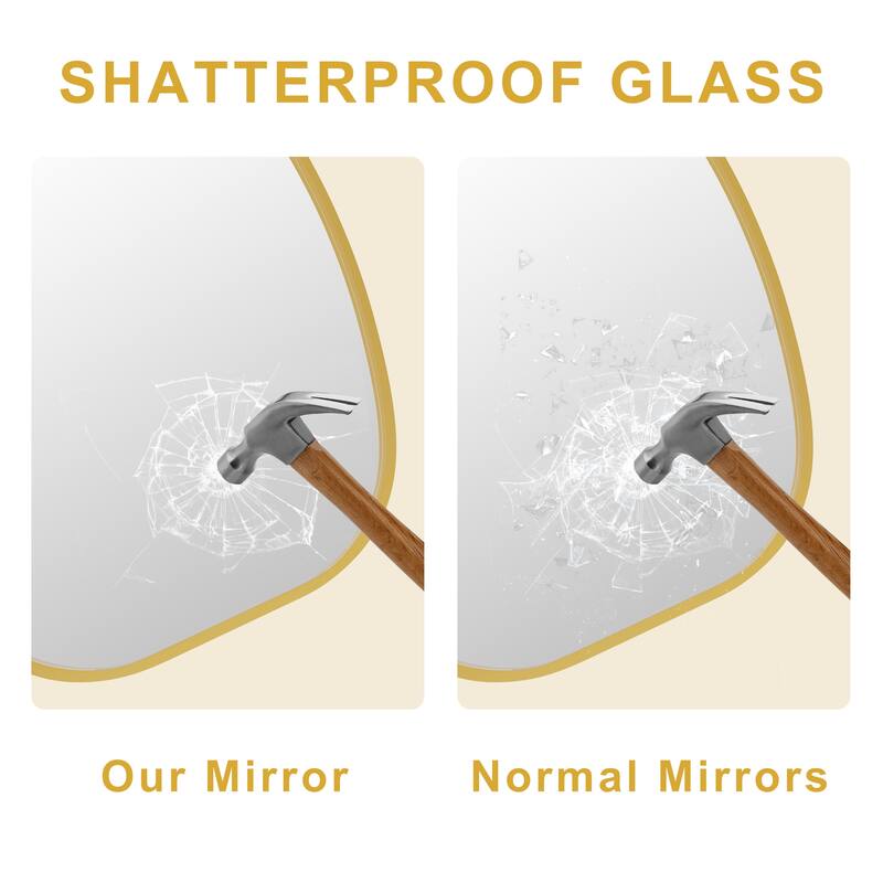 Oval Wall Mirror Bathroom Mirror for Over Sink