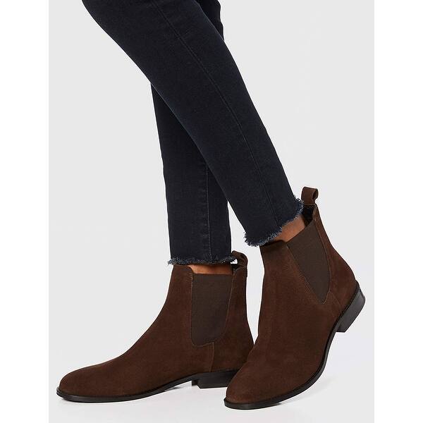 Shop Find Womens Andy Suede Almond Toe Ankle Fashion Boots Overstock 29962993