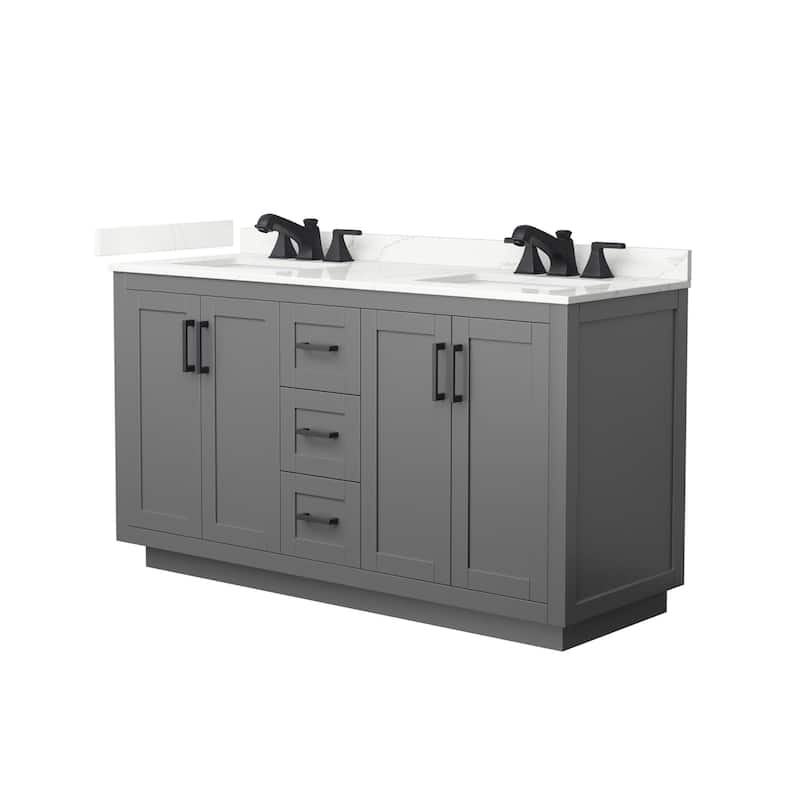 Wyndham Collection WCF292960D-QTZ-US3MXX Miranda 60" Free Standing