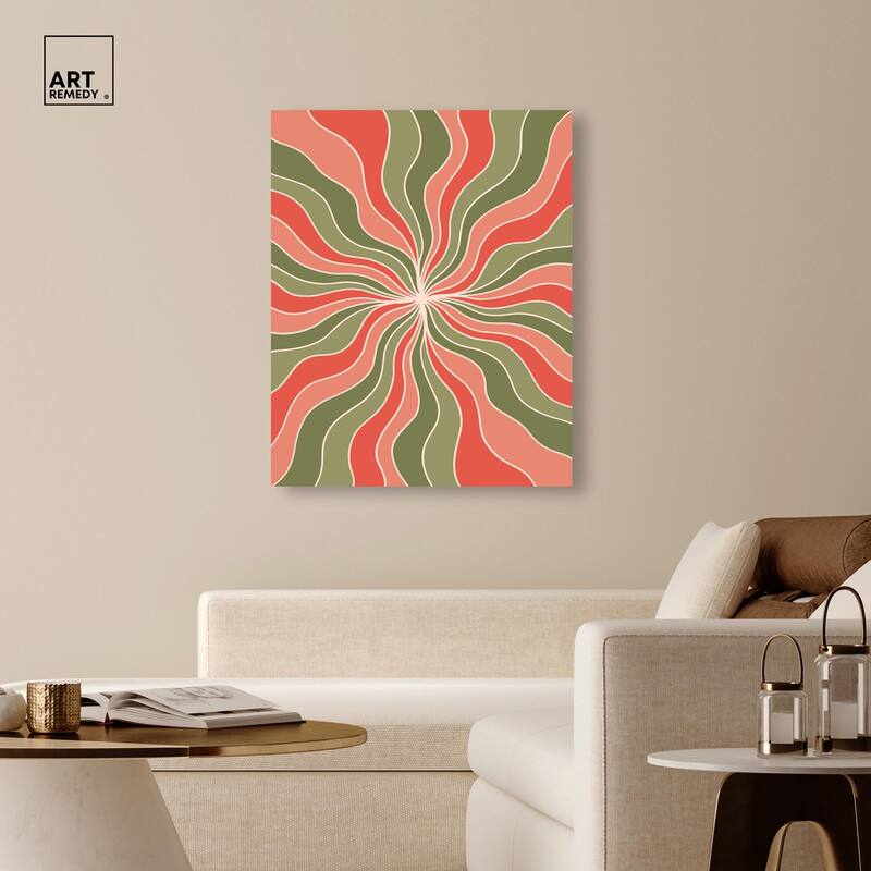 Carnaval Retro II Canvas by Art Remedy, Gallery Wrapped