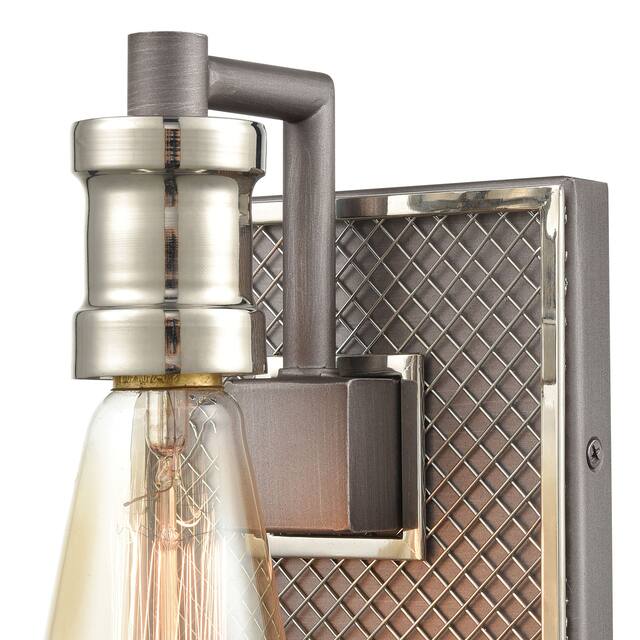 Gridiron 1-Light Vanity Light
