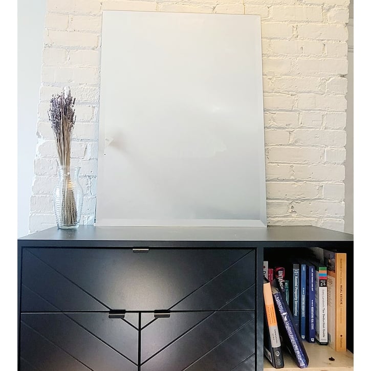 Frameless Modern Beveled Bathroom Vanity Mirror