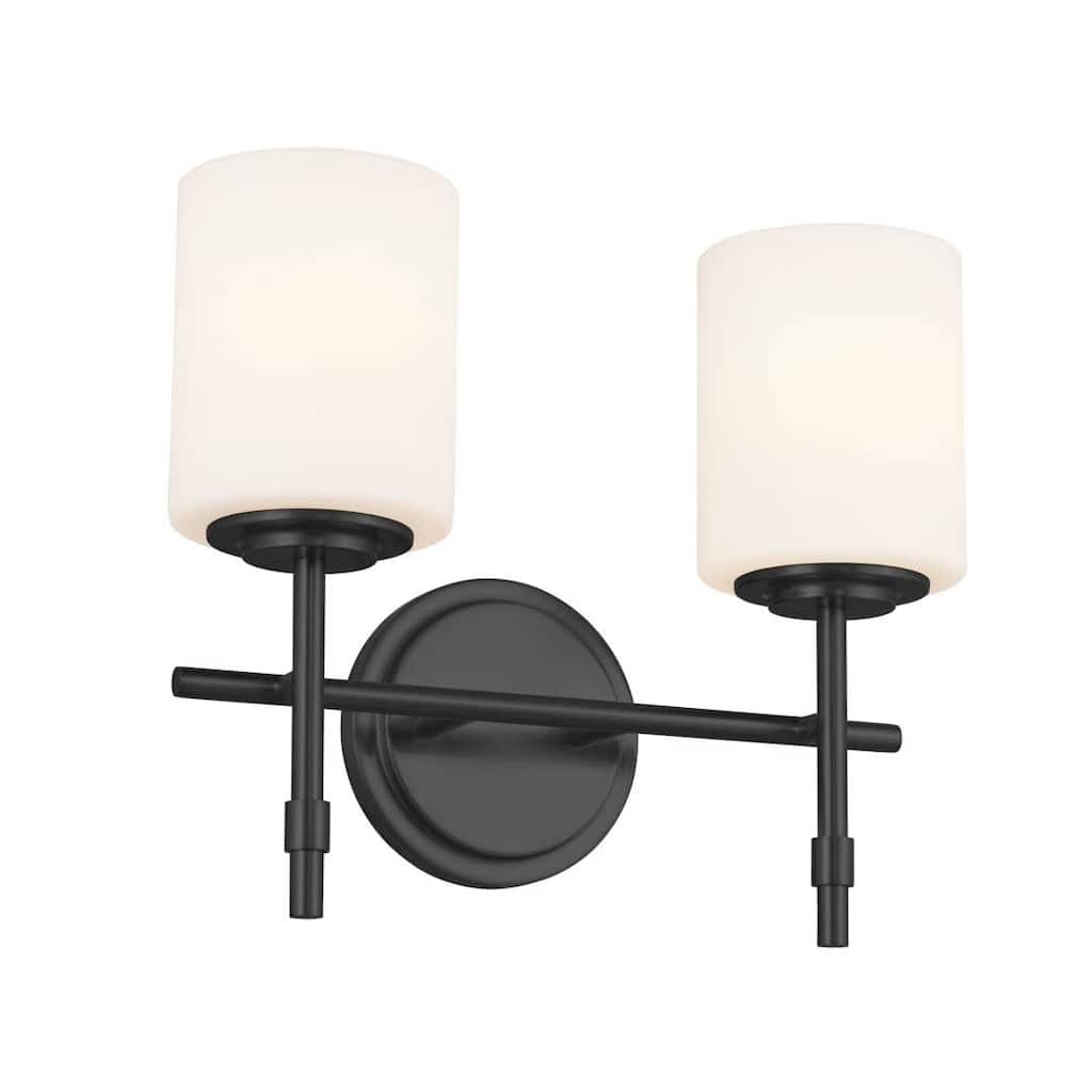 Kichler 55141 Ali 2 Light 14" Wide Vanity Light with Frosted Glass