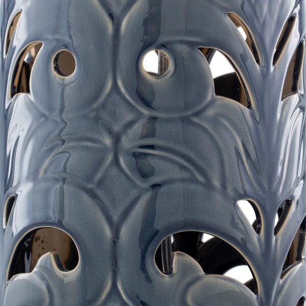 ceramic cut out table lamp