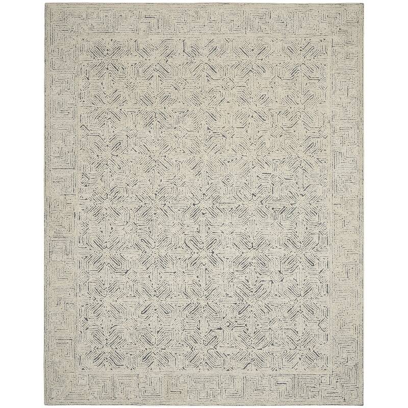 Duruq Power Loomed Abstract Modern Soft Area Rug By HomeRoots