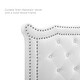 preview thumbnail 16 of 65, Louisa Tufted Performance Velvet Twin Headboard