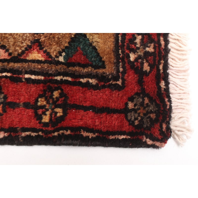 ECARPETGALLERY Hand-knotted Andelz Navy Wool Rug - 2'9 x 6'5