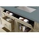 preview thumbnail 10 of 12, James Martin Vanities Bristol 36" Single Vanity, Vintage Vanilla Cala Blue Quartz