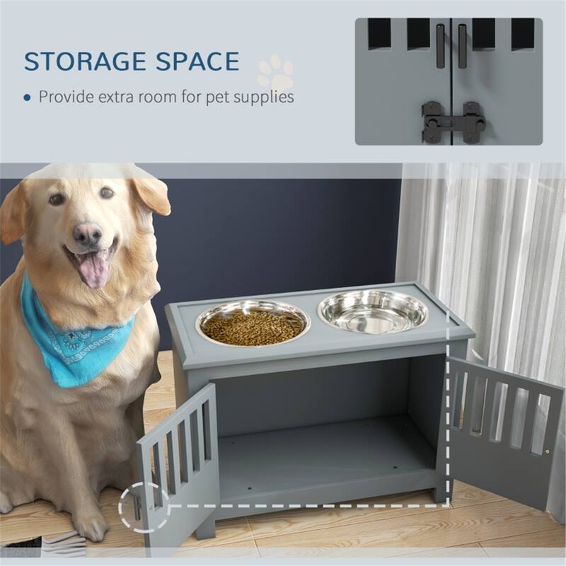 Dog Food Storage Cabinet