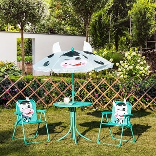 Kids Table and Chair Set Outdoor Folding Garden Furniture As picture Bed Bath Beyond 40278497
