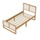preview thumbnail 4 of 4, Modern Style Twin Size Solid Wood Platform Bed for Kids,Teens,Adults