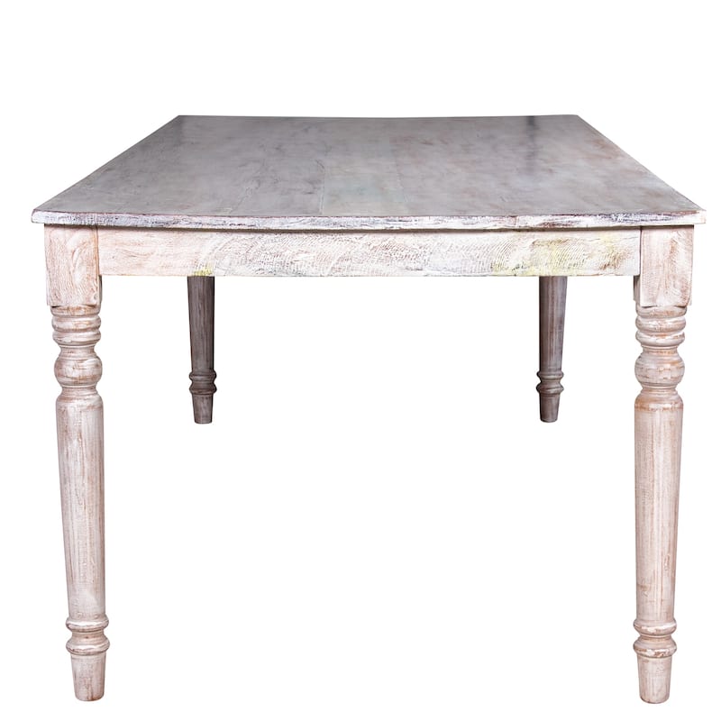Maadze Vega Solid Wood 90 inch long Dining Table