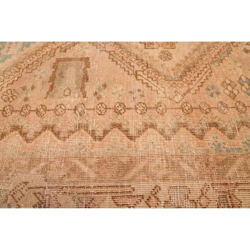 ECARPETGALLERY Hand-knotted Antalya Vintage Tan Wool Rug - 5'0 x 9'7