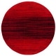 preview thumbnail 140 of 171, SAFAVIEH Adirondack Wilmy Ombre Distressed Rug 6' Round - Red/Black