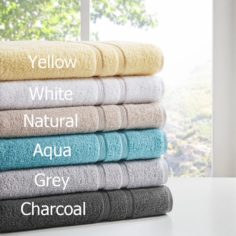 One hundred percent Turkish Cotton 6 Piece Towel Set