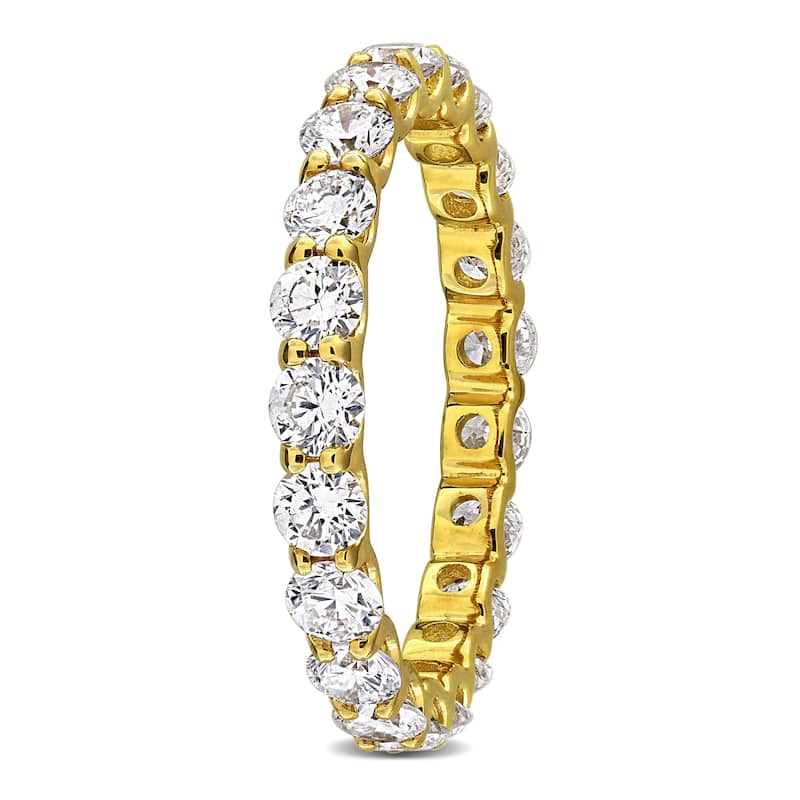 2 1/10ct TW Lab-Grown Diamond Eternity Band in 14k Yellow Gold