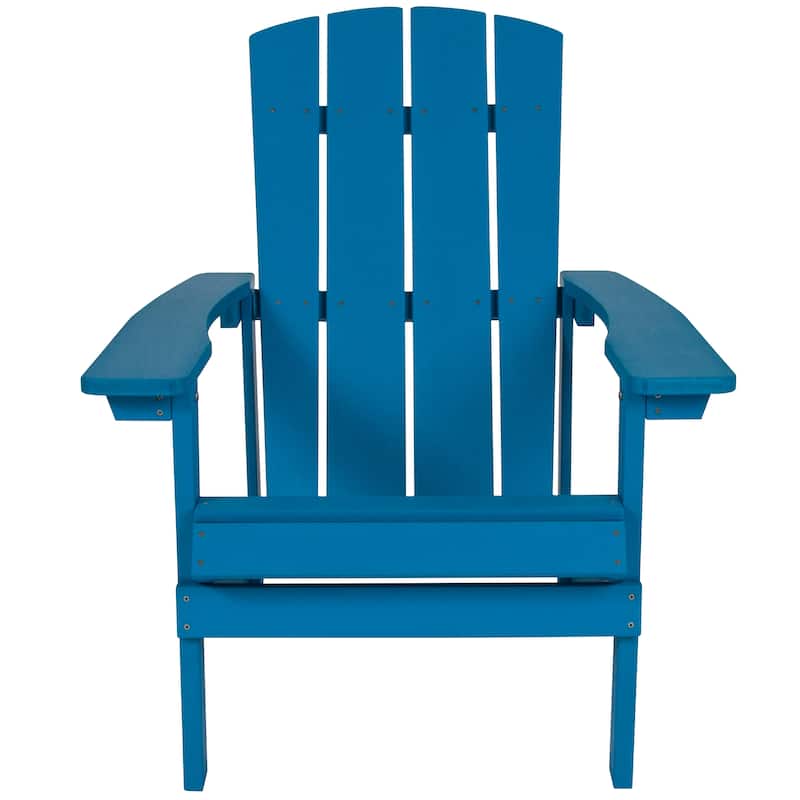 All-weather Poly Resin Wood Outdoor Adirondack Chair (Set of 4)
