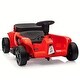 preview thumbnail 2 of 3, 2 Seater 4 Wheel Electric Ride-On Car, 24V 120W*2 Powerful Motors, Max Load 200 lbs, Music, USB, Red