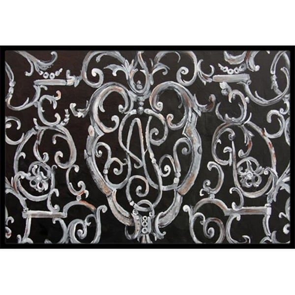 Carolines Treasures 8927MAT Ironwork Fence Indoor & Outdoor Mat 18 x 27 in.