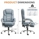 preview thumbnail 4 of 75, EROMMY Heated Massage Reclining Office Chair, 300 Lbs Capacity