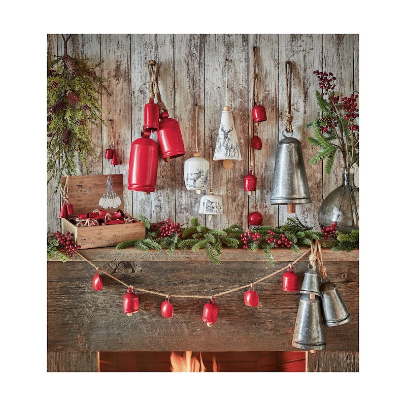 Antique Hanging Bells Set of 3