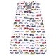 preview thumbnail 1 of 0, Hudson Baby Plush Faux Fur Sleeping Bag, Wearable Blanket, Going Places 0-6 Months - Going Places