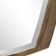 preview thumbnail 5 of 4, Uttermost Varenna Aged Gold Vanity Mirror - 27.13"W x 38.13"H x 1.88"D