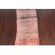 preview thumbnail 3 of 16, Clearance Antique Abstract Moroccan Oriental Wool Runner Rug Handmade - 2'9" x 7'11"