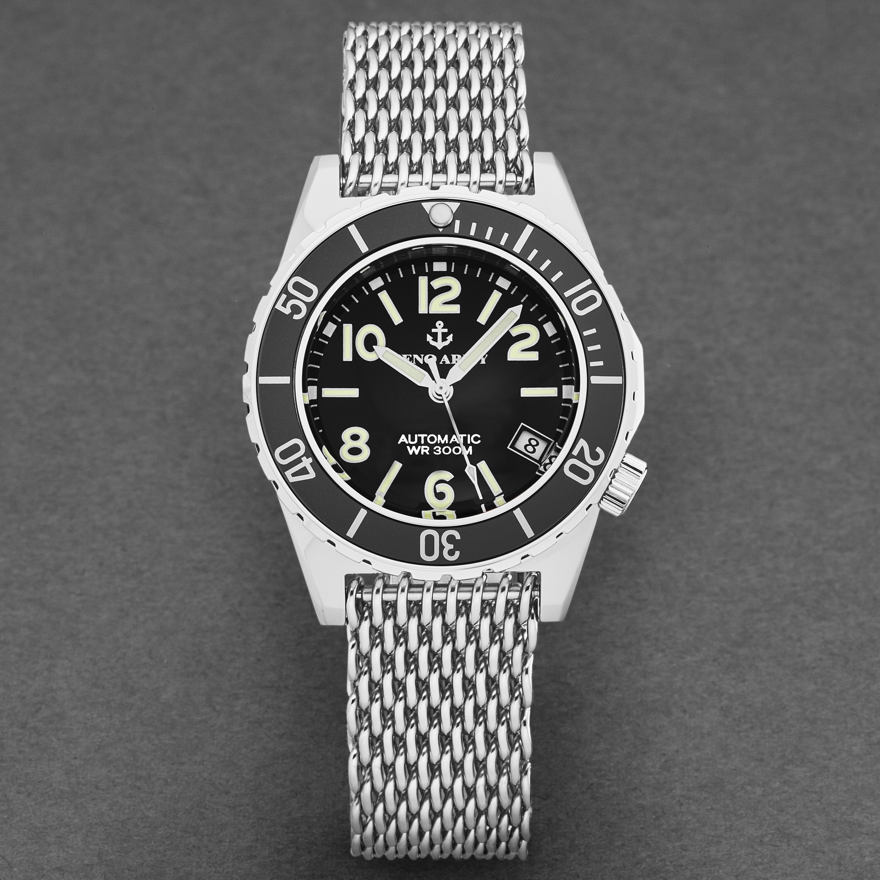 Zeno men's 'army diver' black dial automatic watch 485n-a1mm - Overstock -  35533175