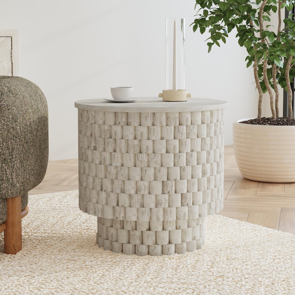 Classic Home Norwood 25" Round End Table - 25Wx25Dx23H