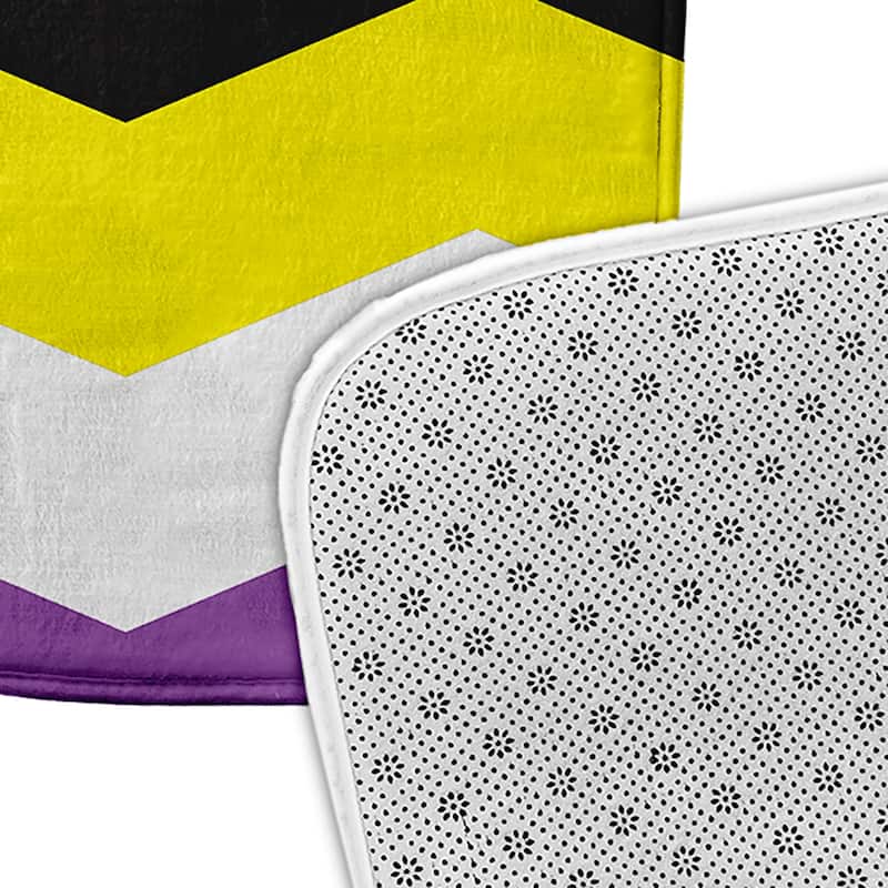 Pride Plush Microfiber Bathmat