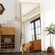 preview thumbnail 51 of 75, Modern Full Length Floor Mirror Freestanding Mirror 71x24 - Brushed Gold