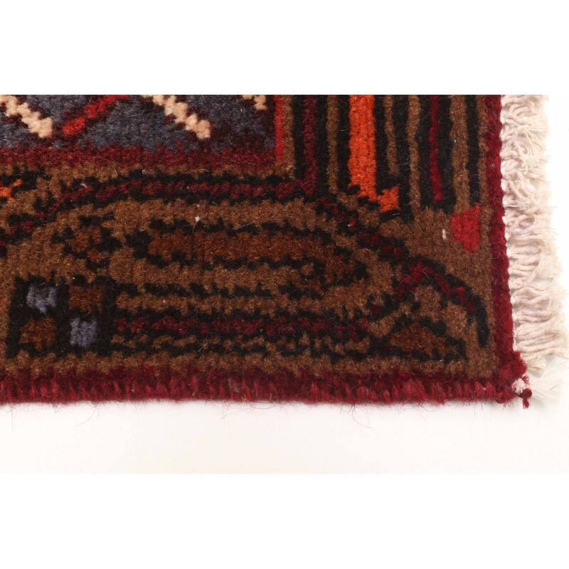 ECARPETGALLERY Hand-knotted Konya Anatolian Red Wool Rug - 2'4 x 8'4