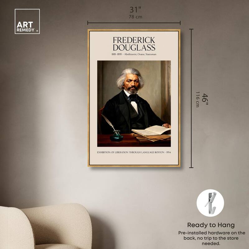 Orator of Freedom Canvas by Art Remedy