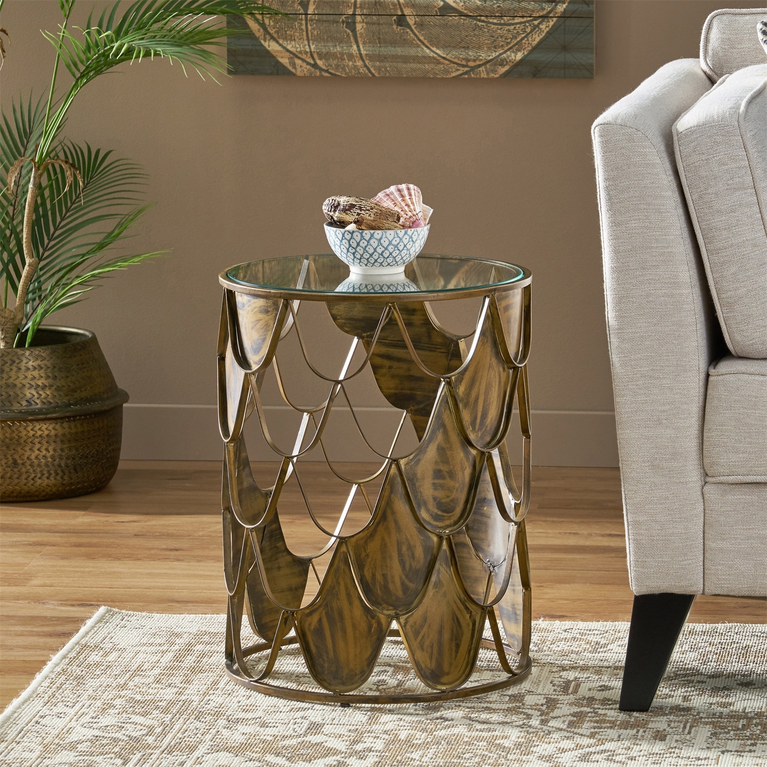 Modern Side Table - Overstock - 40898329