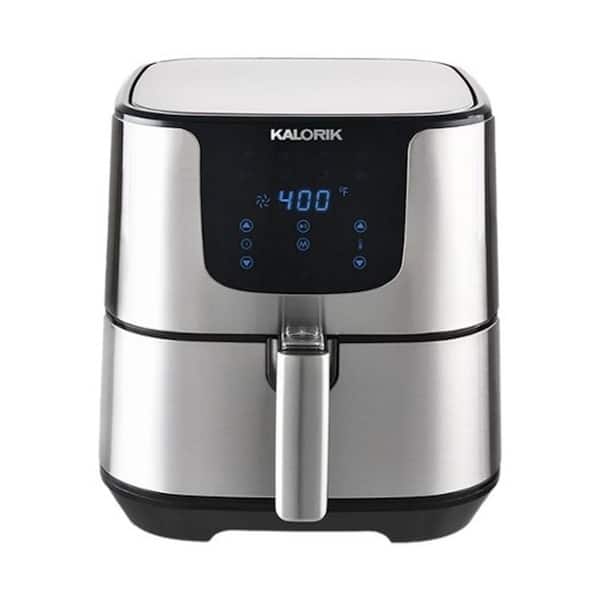 KALORIK 5.3 Quart Digital Air Fryer Pro XL Stainless Steel Refurbished