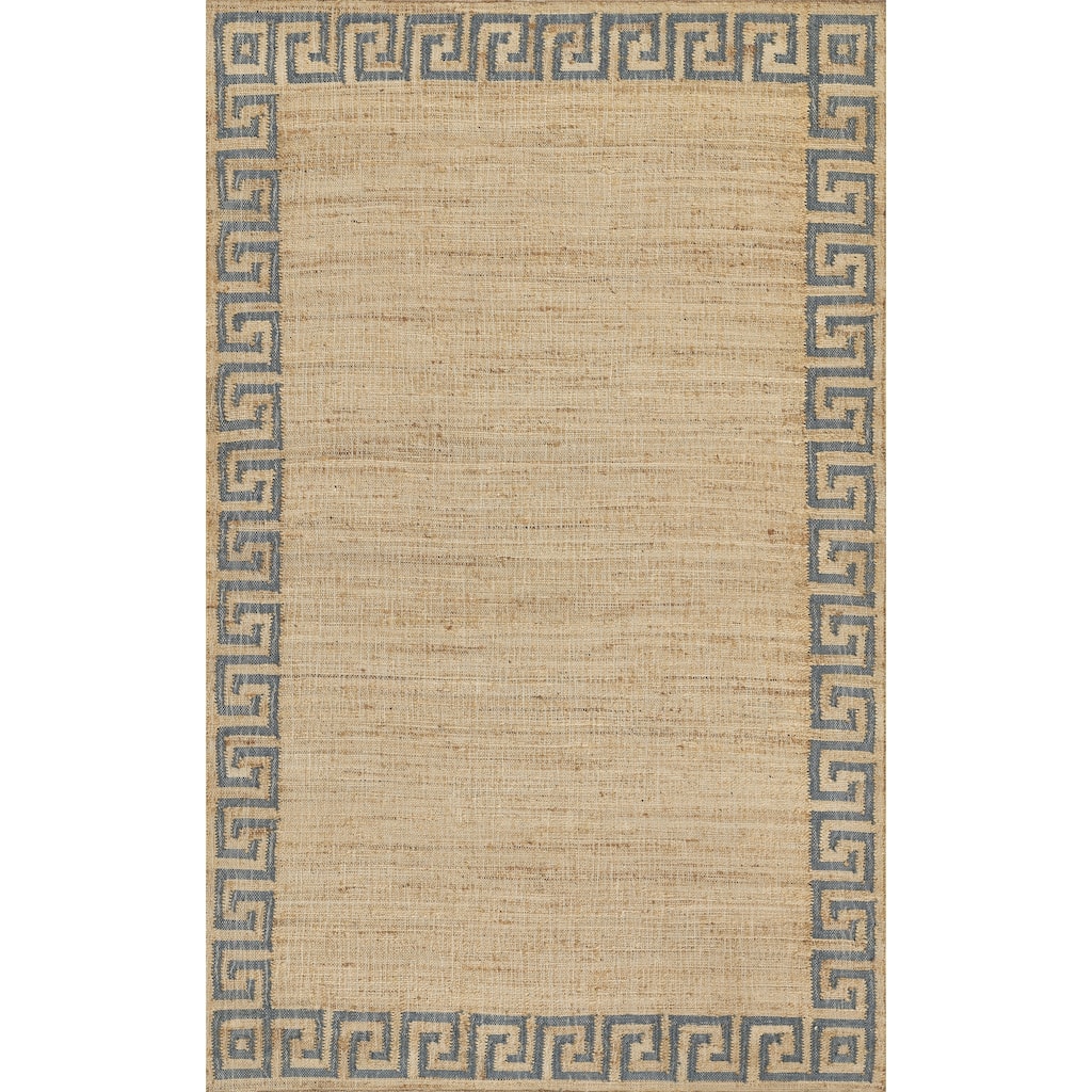 Erin Gates by Momeni Orchard Greek Key Hand Woven Wool and Jute Area Rug