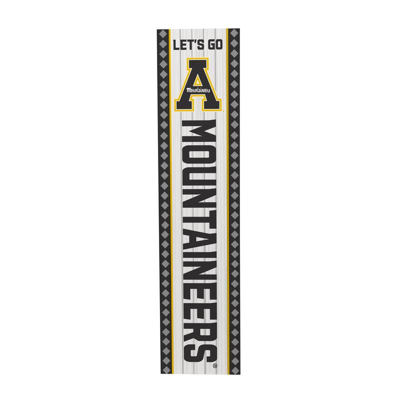 47" Double Sided Seasonal Porch Leaner, Appalachian State University - 47" x 11.25"