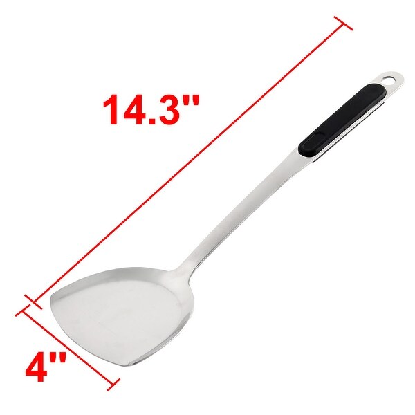 Unique Bargains Stainless Steel Kitchenware Hanging Frying Cooking Tool Pancake Turner Spatula Bed Bath Beyond 18394521