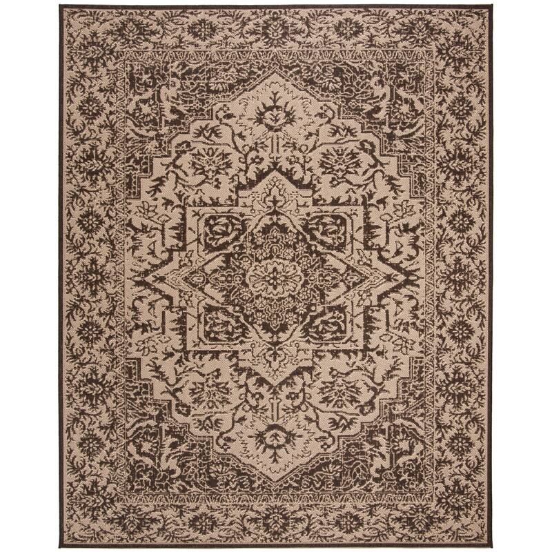 SAFAVIEH Linden Rick Indoor/ Outdoor Patio Backyard Rug