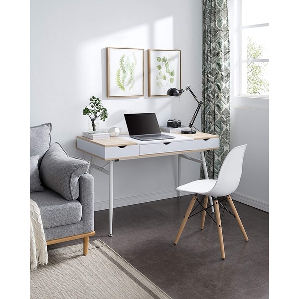 Contemporary desk sale with drawers