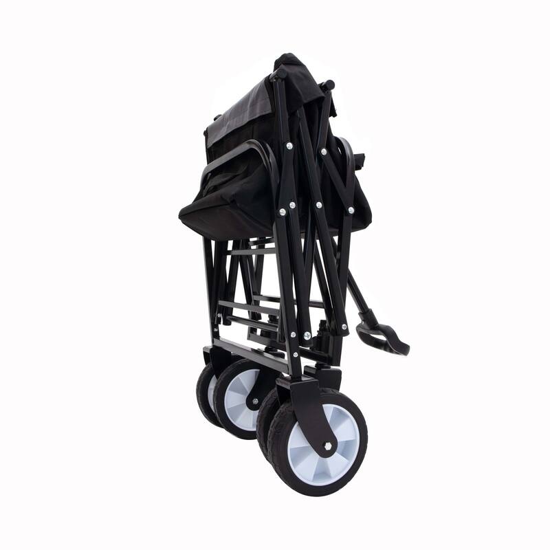 2.1 cu ft. Steel Foldable Wagon Cart