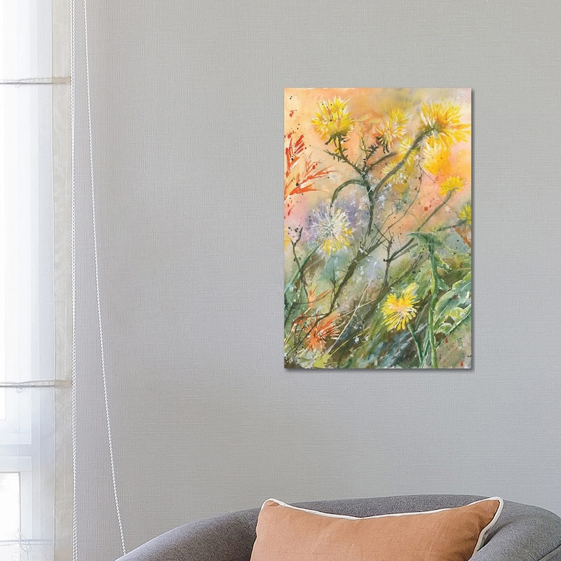 iCanvas "Dandelions" by Liz Covington Canvas Print - 26x18x1.5