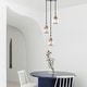 preview thumbnail 2 of 10, Srai 11 Inch Modern Contemporary Kitchen Island Pendant 3-Light