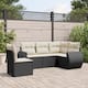 Option Black and cream 5 Piece Set Without table