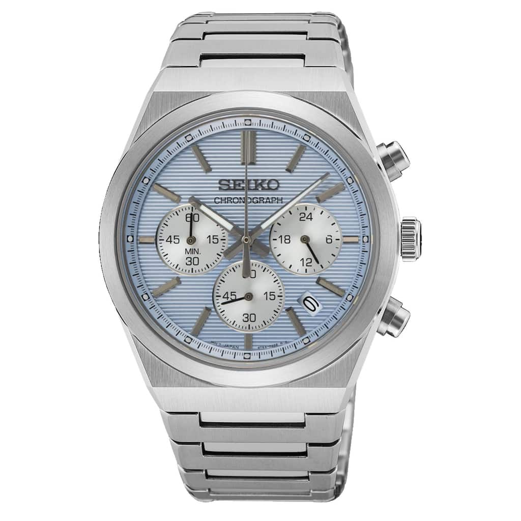 Seiko Men's Corporate Blue Dial Watch - SSB459P1 - One Size