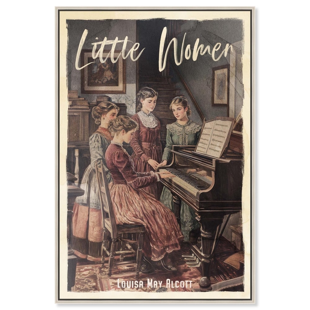 Little Women Canvas by Art Remedy