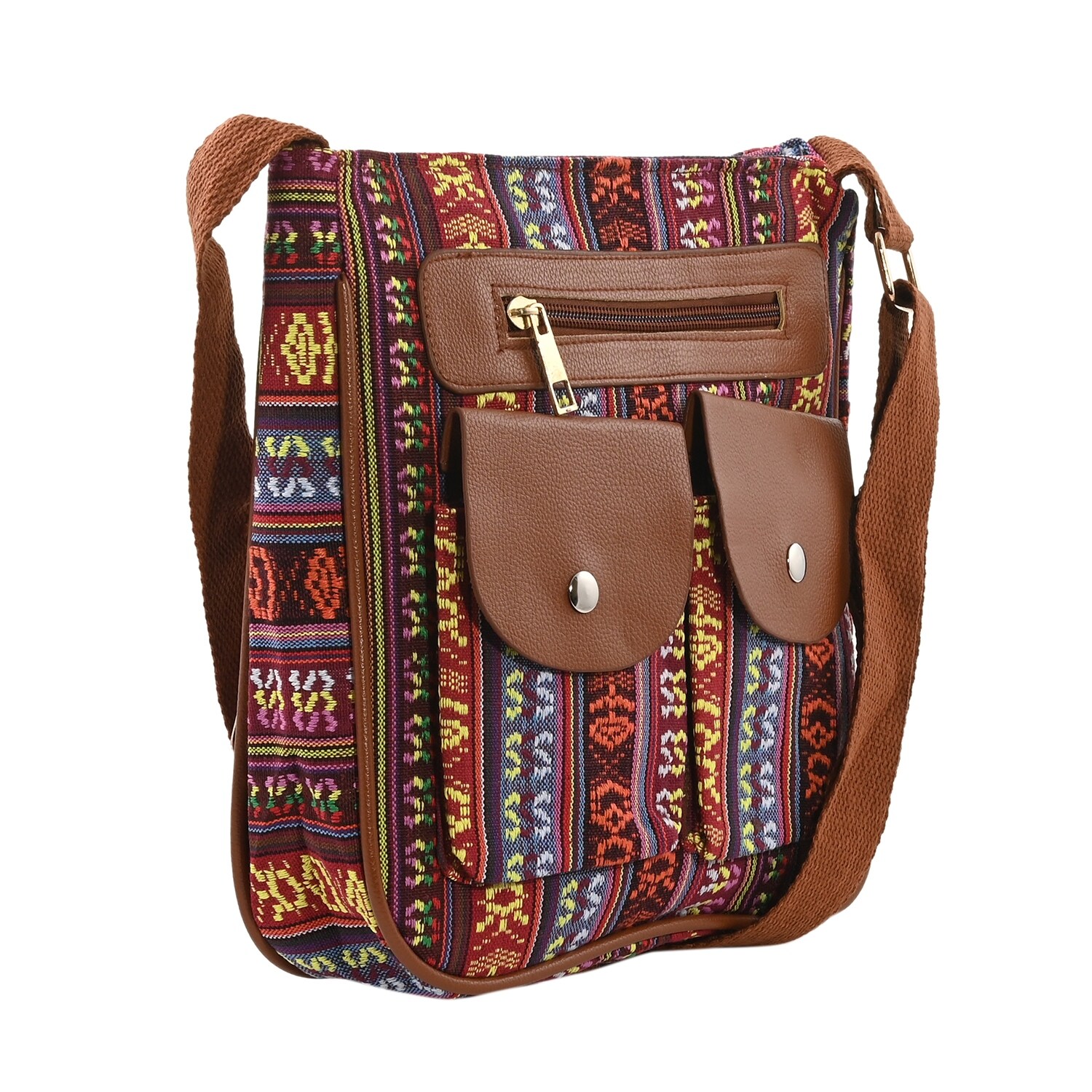 polyester crossbody bag