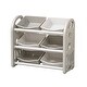 preview thumbnail 2 of 5, Kids Toy Storage Organizer with 6 Bins and HDPE Shelves