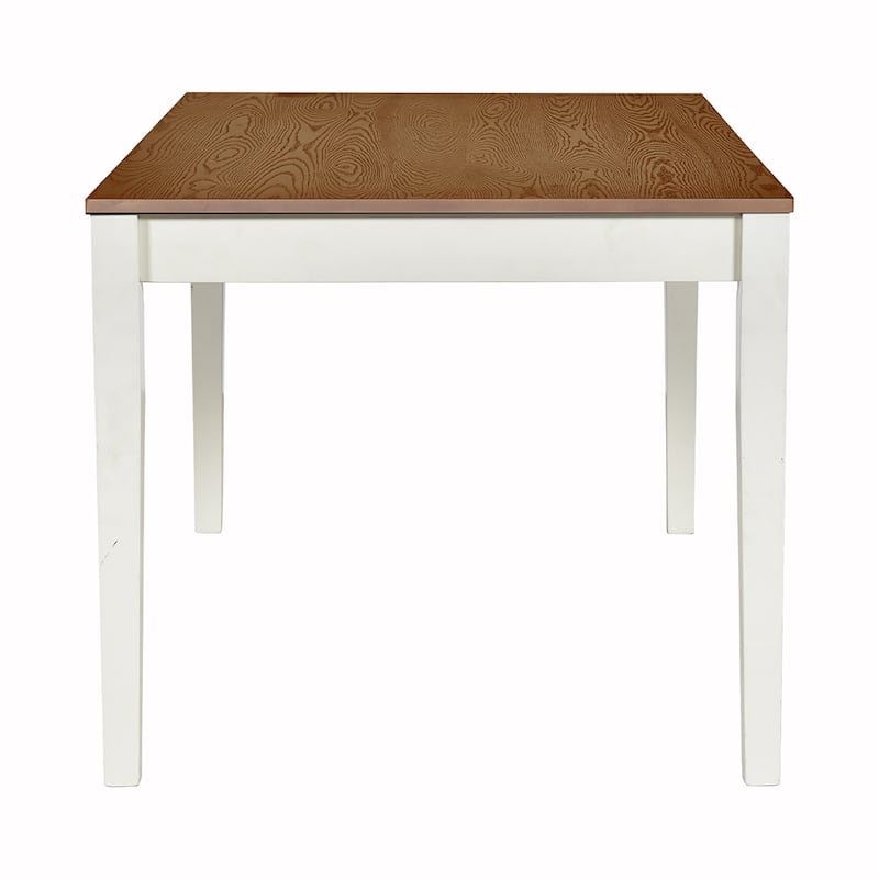 6PCS Wood Dining Table Set With Drawer